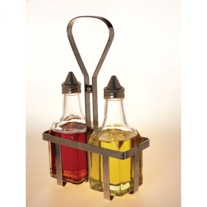 HIC Kitchen Cruet with Spout, Glass, 5.5oz