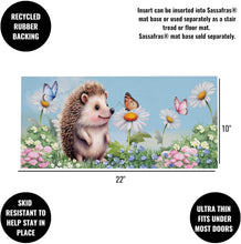 Hedgehog & Daisies Sassafras Switch Mat