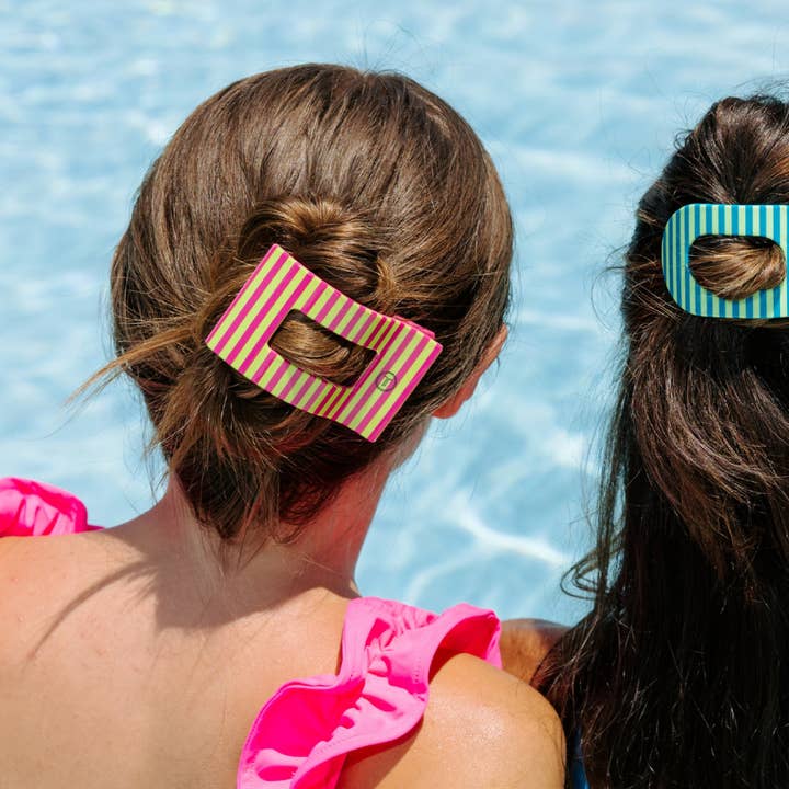 Summer Crush | Flat Rectangle Hair Clip