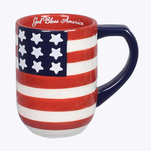Ceramic 17oz Patriotic Mug