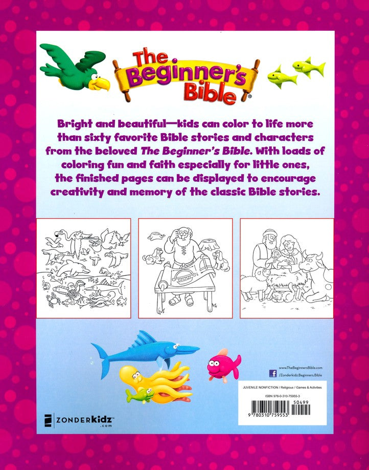 Beginner Bible Coloring Book