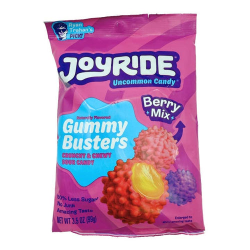 Joyride Low Sugar Gummy Busters Berry Candy 3.5 oz