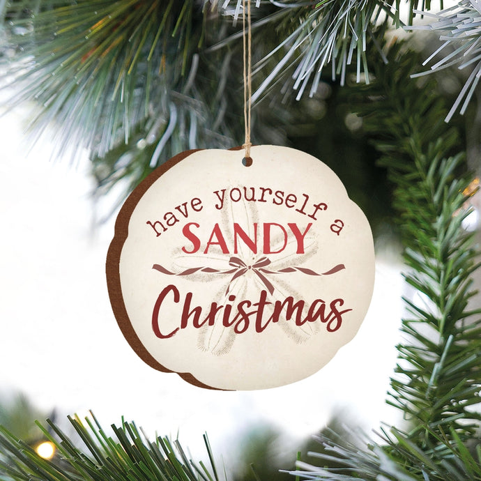 Have Yourself A Sandy Little Christmas Ornament