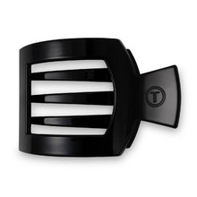 Square Flat Hair Clip | Jet Black