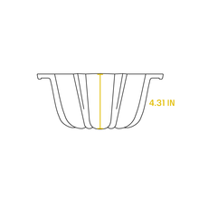 Seasoned Cast Iron Fluted Cake Pan