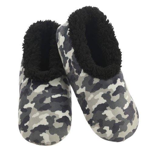 Snoozies | Grey Camo