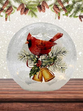 Bells & Cardinal LED Globe