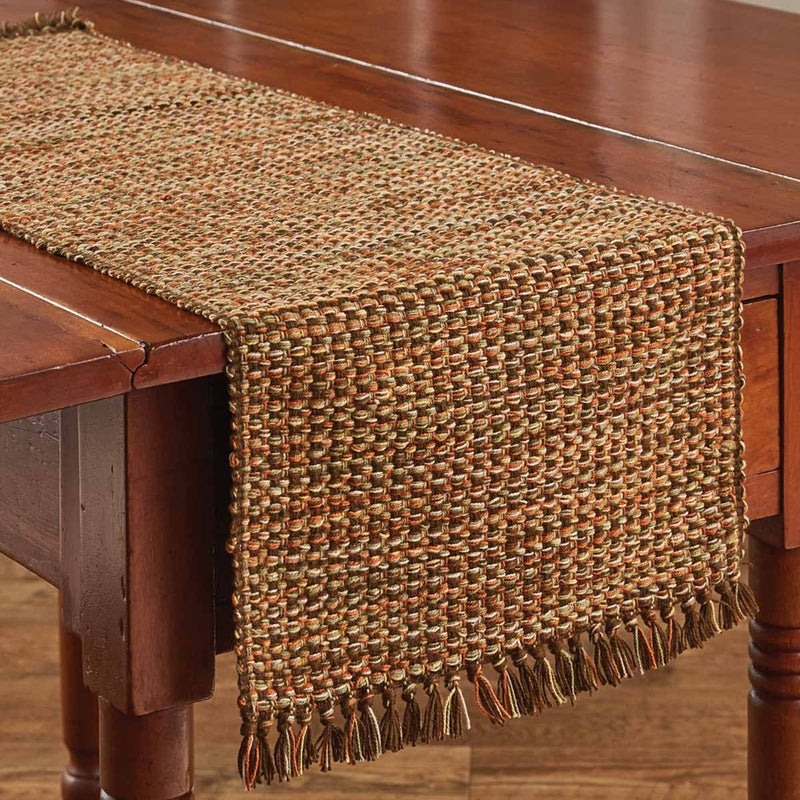 Harvest Tweed Table Runner - 36"L