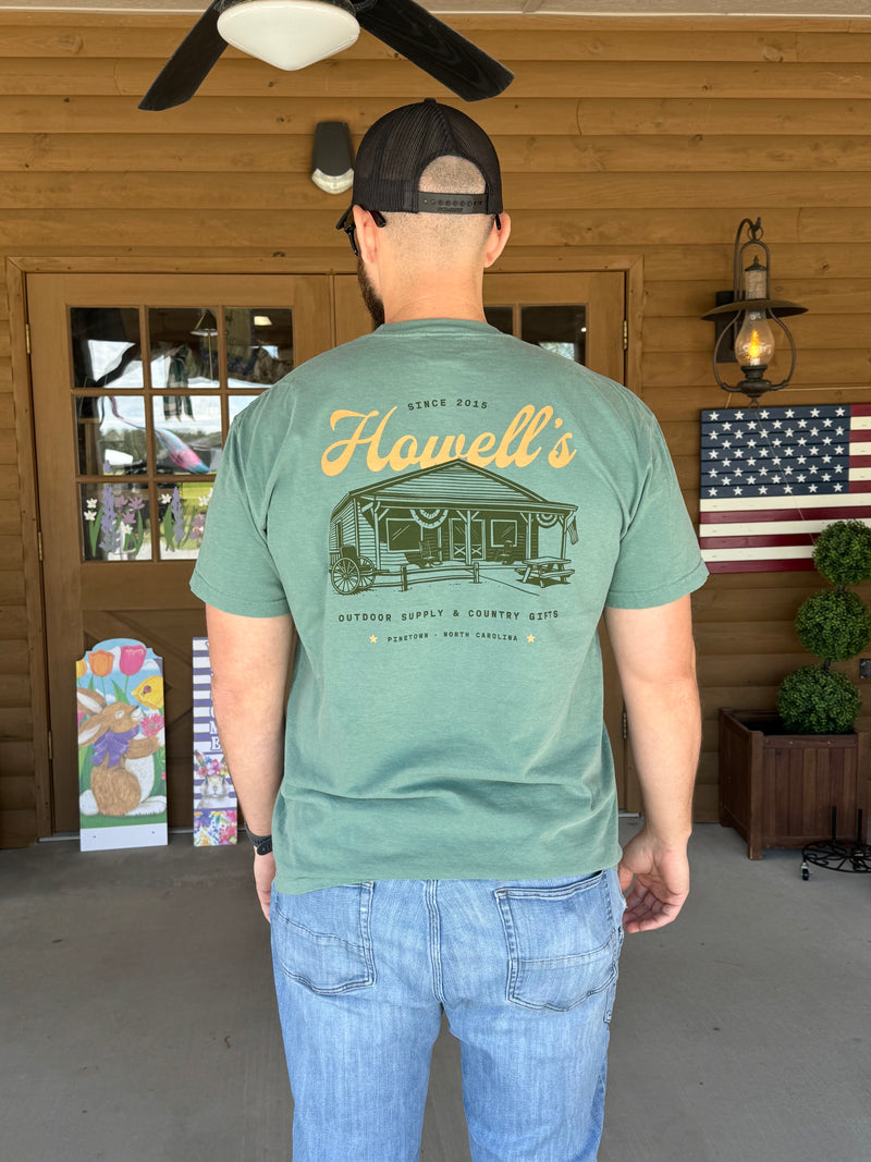 Howell's Mercantile Pocket Tee Light Green