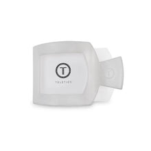 Square Flat Hair Clip | Coconut White