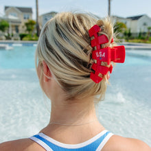 Classic Hair Clip | USA Red