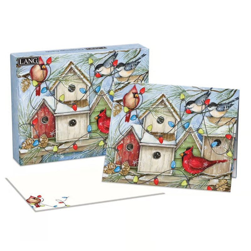 Stringing Holiday Joy Boxed Christmas Cards