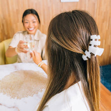 Classic Hair Clip | Coconut White