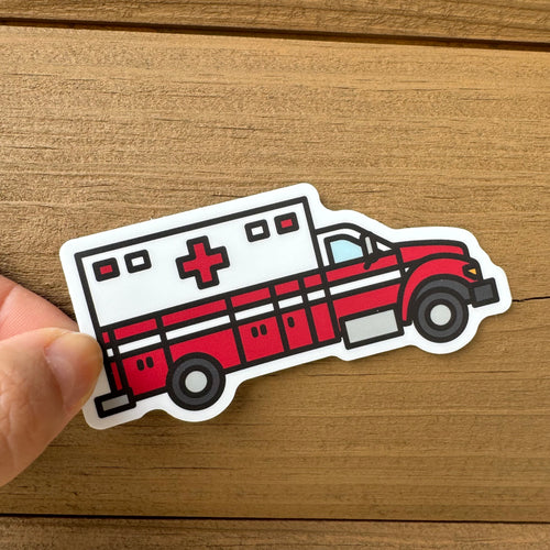 Ambulance Sticker