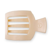Square Flat Hair Clip | Almond Beige
