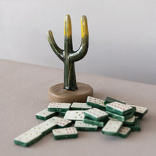 1-1/2"L x 1"W Stoneware Dominoes