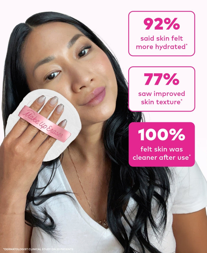 Sweet Cheeks Makeup Eraser 7-Day Set | Blush/Pink Neutrals