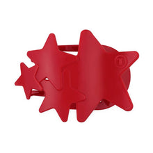 Flat Hair Clip | Red Shooting Star