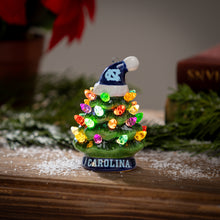 4" Mini LED Tabletop Christmas Tree, University of North Carolina