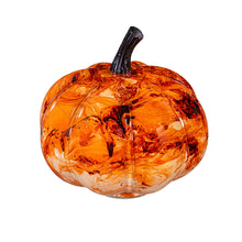 Pumpkin Marble Glass Table Décor, 9.75"L