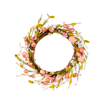 Easter Egg Wreath, 16"H