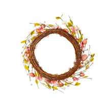 Easter Egg Wreath, 16"H