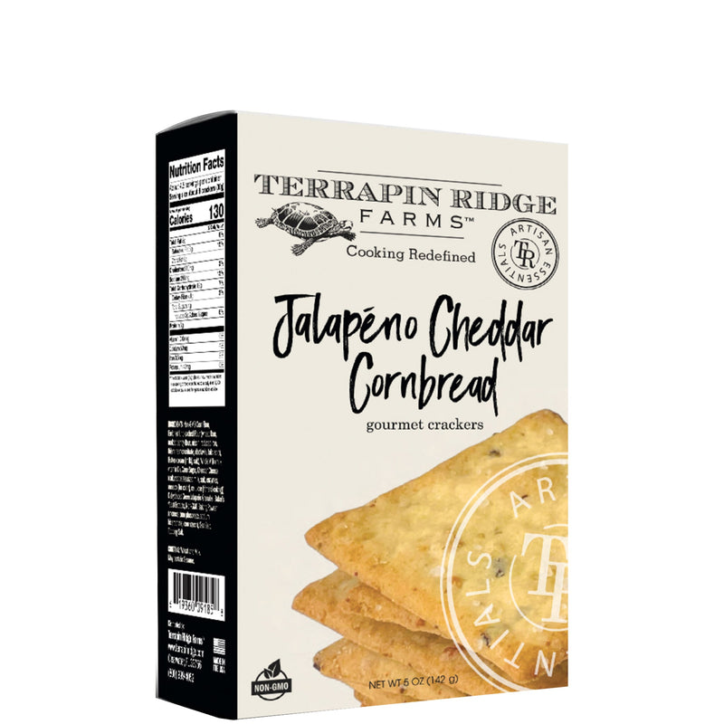 Terrapin Ridge Farm Jalapeno Cheddar Cornbread Crackers