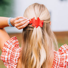 Flat Hair Clip | Red Shooting Star