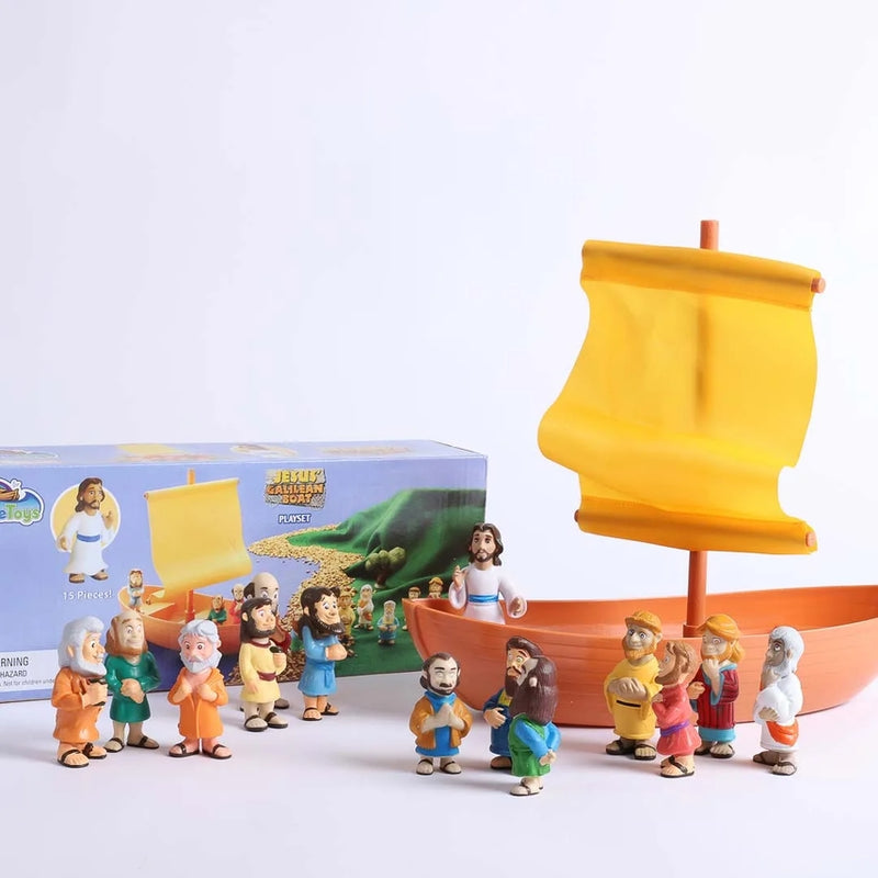 Galilean Boat with Apostles
