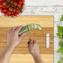 HIC Kitchen Two-Tone Bamboo Cutting Board