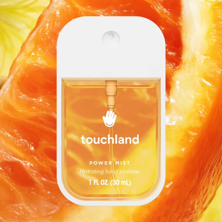 Touchland Citrus Grove Power Mist Hydrating Hand Sanitizer Spray, 30ml