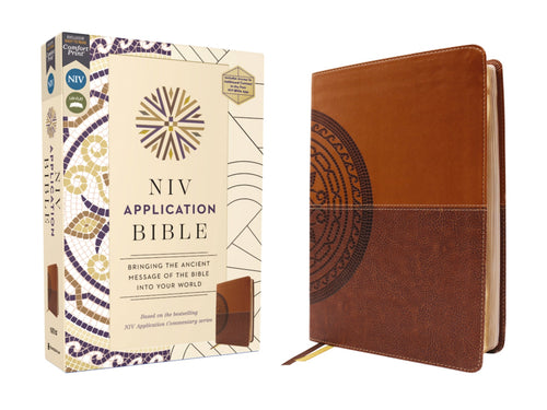 NIV Application Bible, Red Letter, Comfort Print: Bringing the Ancient Message of the Bible into Your World