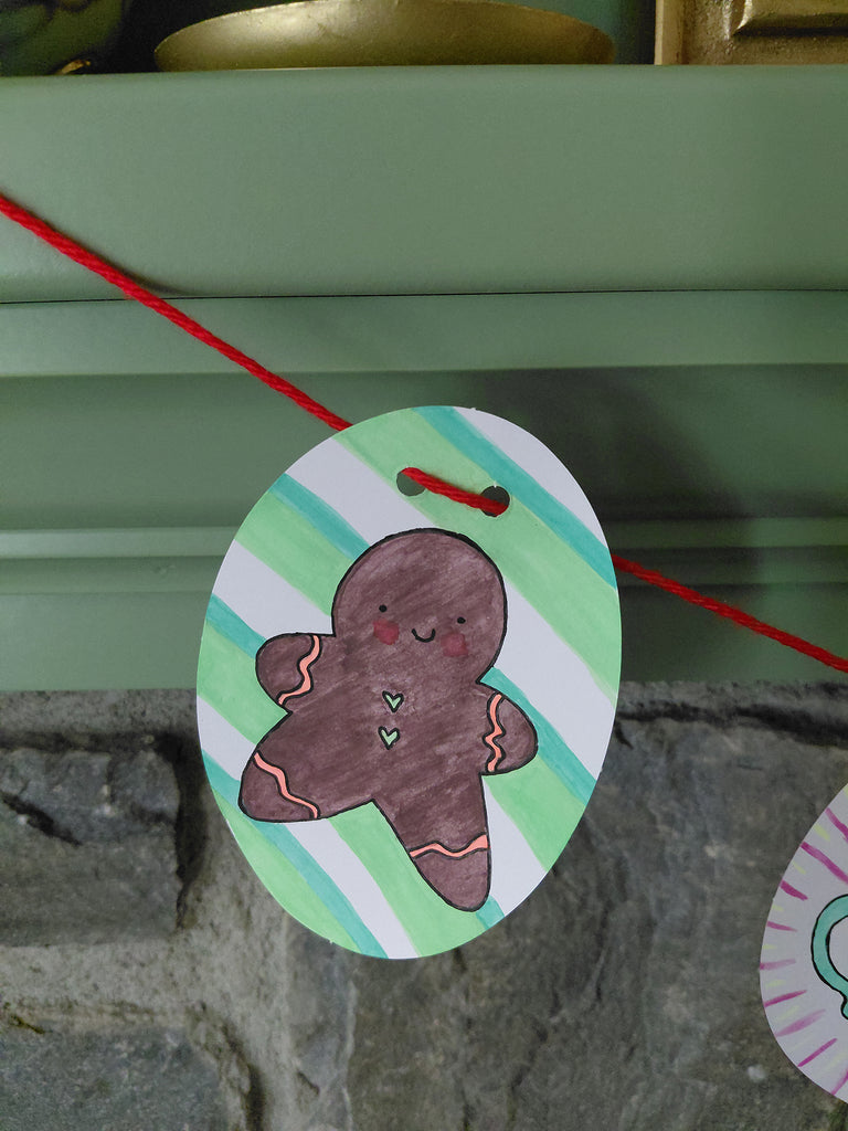 Christmas Market Crew : Paper Craft Coloring Book