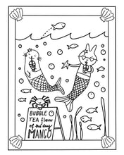 Under the Sea Besties : Paper Craft Coloring Book