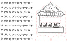 Under the Sea Besties : Paper Craft Coloring Book
