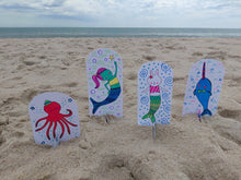 Under the Sea Besties : Paper Craft Coloring Book