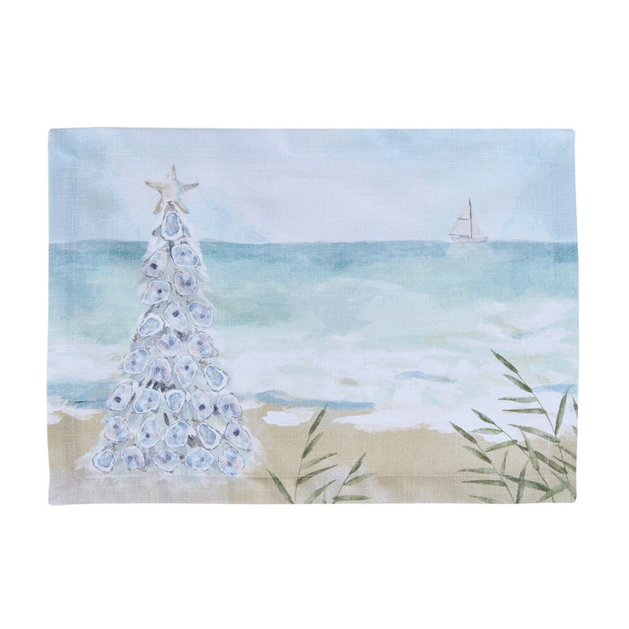 Christmas By The Sea Placemat