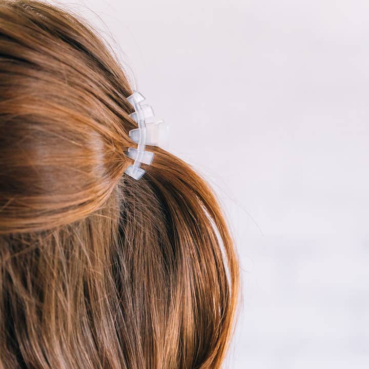 Classic Hair Clip | Coconut White