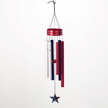Metal Top Red White & Blue Chime