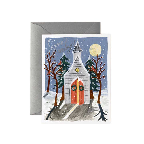 Rifle Paper Co. | Winter Chapel Greetings Card