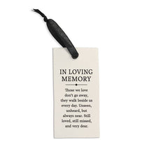 In Loving Memory Linen Tag