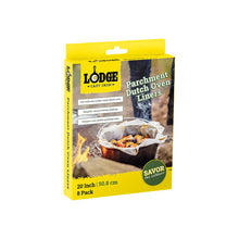 20 Inch Parchment Paper Dutch Oven Liners, Set of 8