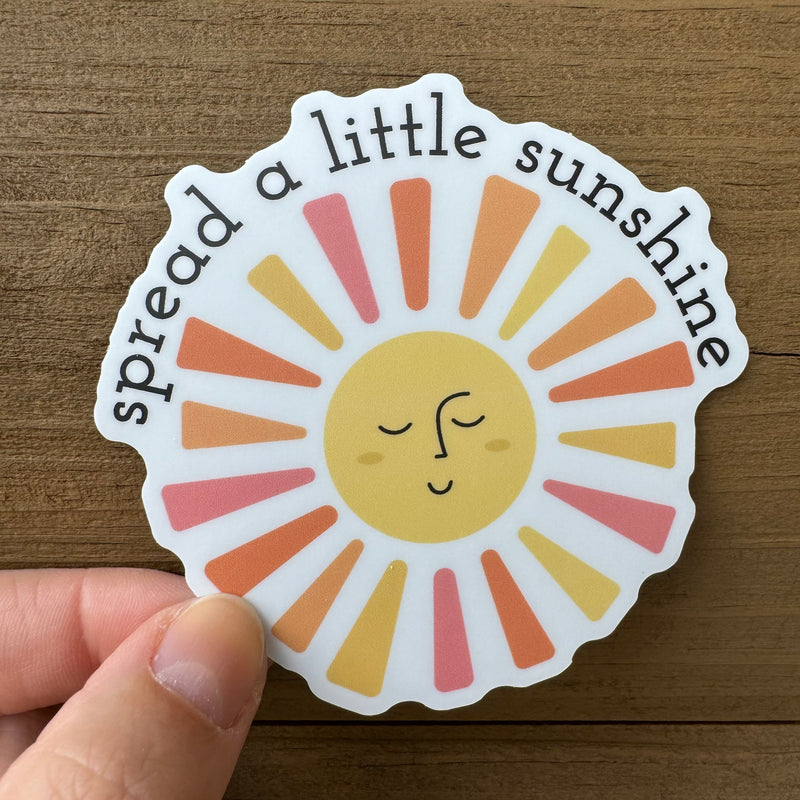 Spread A Little Sunshine Sticker