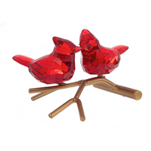 Cardinals on Branch Acrylic Decor