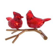 Cardinals on Branch Acrylic Decor