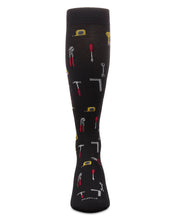Men's Mr. Fix It 8-15 mmHg Graduated Bamboo Compression Socks; Size 10-13