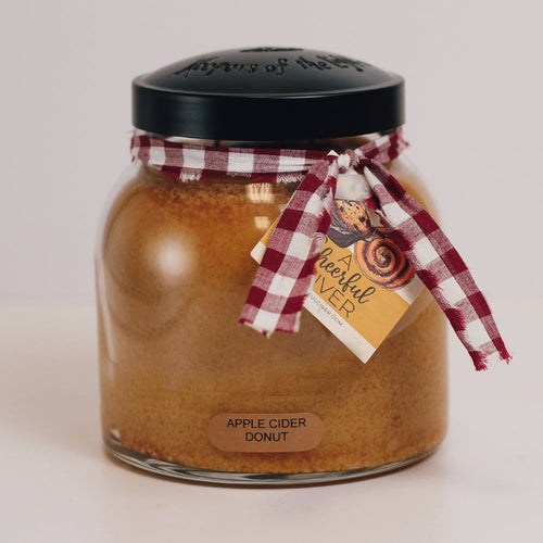 Apple Cider Donut Candle - 34 oz, Double Wick, Papa Jar