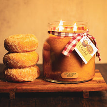 Apple Cider Donut Candle - 34 oz, Double Wick, Papa Jar