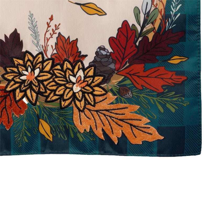 His Grace Falls On Us Applique Garden Flag