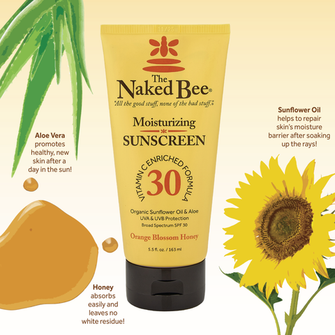 Orange Blossom Honey SPF 30 Moisturizing Sunscreen 5.5 oz.